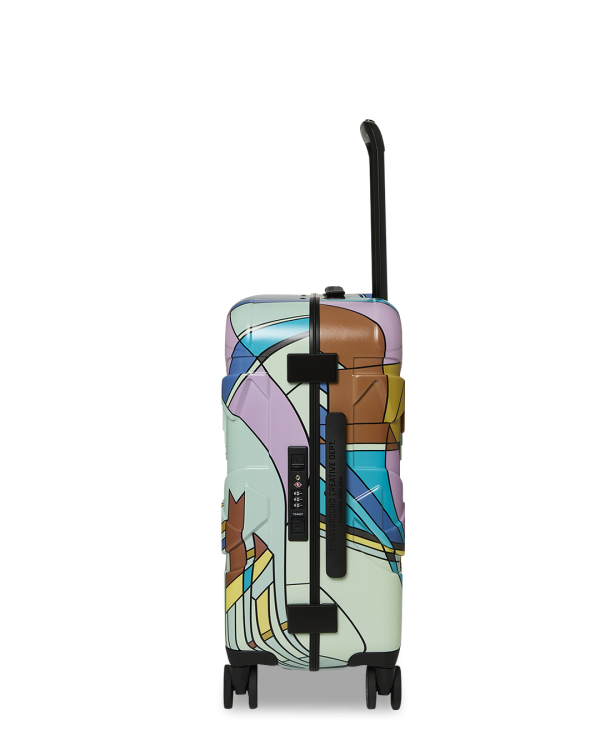 FRANK LLOYD WRIGHT COLLAB FROZEN SPHERES LUGGAGE