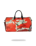 MONEY CAMO (RED) DUFFLE