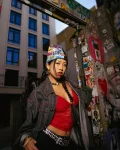 SPLIT GRAFF BEANIE
