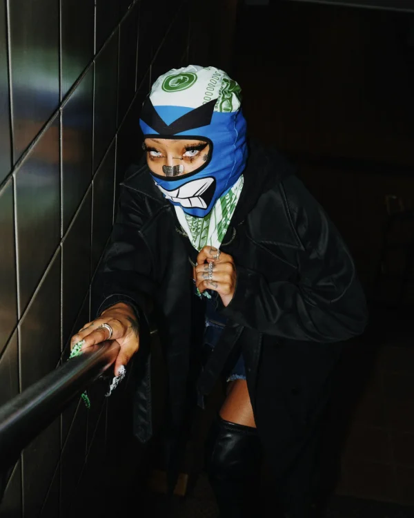 MONEY BOY SKI MASK (BLUE)
