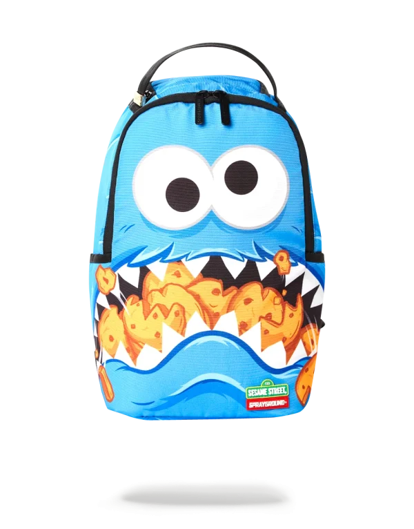 MINI COOKIE MONSTER SHARK BACKPACK
