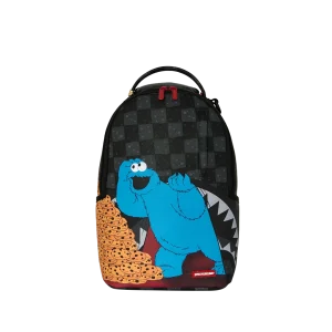 SESAME STREET COOKIE MONSTER STACK EM HIGH MINI DLX BACKPACK