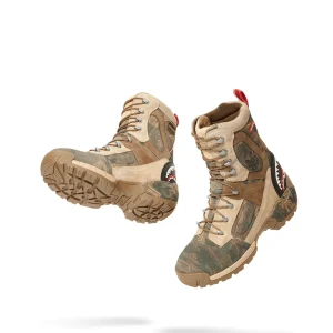 CAMO TERRAIN FUERZA COBRA PARATROOPER BOOTS - MADE IN COLOMBIA NUMBERED 1/280 PAIRS