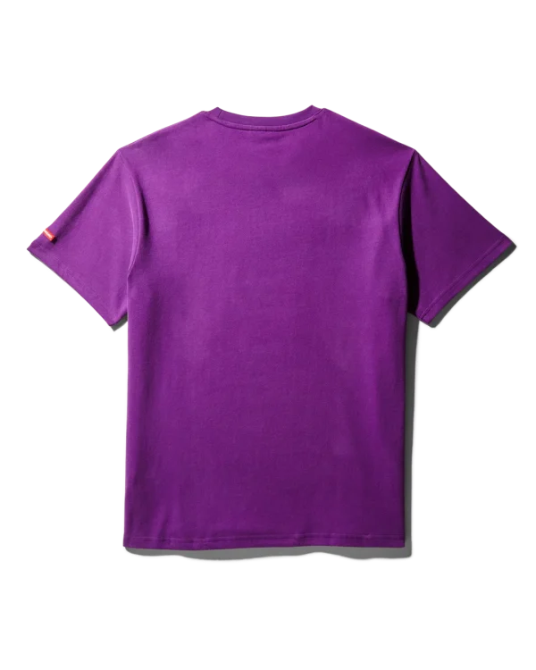 GARFIELD SHARKMOUTH GRAPHIC T-SHIRT (PURPLE)