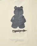 SHORT SLEEVE GRAPHIC MONEY BEAR T-SHIRT (APRICOT)