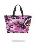 SPLIT CAMO BEACH TOTE