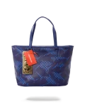 SHARK CHECK (BLUE) TOTE