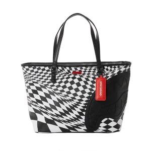 TRIPPY CHECK TOTE