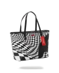 TRIPPY CHECK TOTE