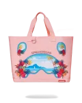 BORA BORA SHARK ISLAND VILLA BEACH TOTE