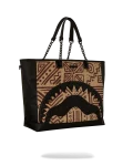 A.I. PALM MIRAGE SHARK LUXE BEACH TOTE