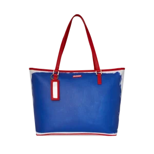 KEITH HARING THE BIG BLUE PURSE ART TOTE