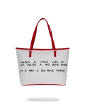 KEITH HARING THE BIG BLUE PURSE ART TOTE