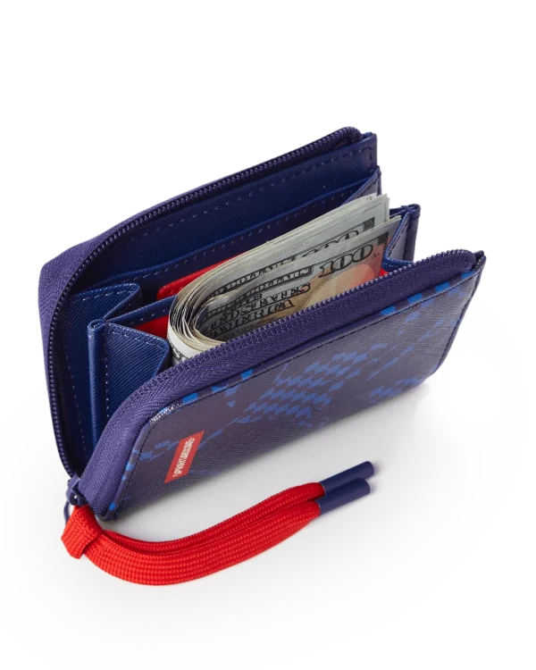 SHARK CHECK (BLUE) WALLET