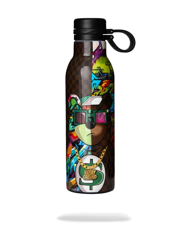 MONEYBEAR SPLIT CHECK WATER BOTTLE