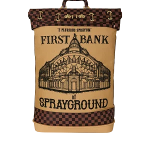 FIRST BANK OF SPRAYGROUND MONEY BAG