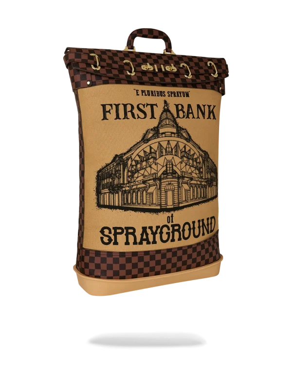 FIRST BANK OF SPRAYGROUND MONEY BAG