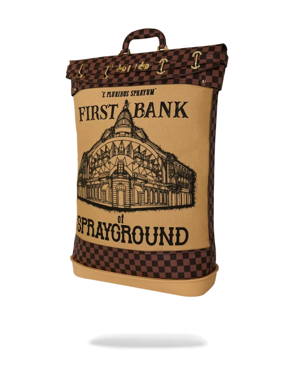 FIRST BANK OF SPRAYGROUND MONEY BAG