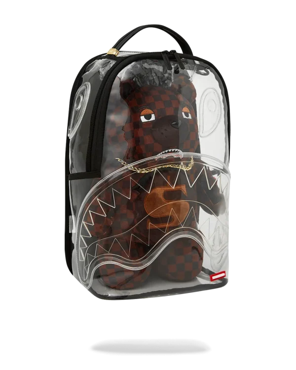 CLEAR BACKPACK - SHARKS IN PARIS BEAR
