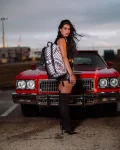 SCRIBBLE DRIBBLE CHECK HILLS BACKPACK