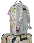 A.I. AFRICAN INTELLIGENCE ELEGANT ENERGY SHARKITECTURE FULL SIZE LUGGAGE - SANDFLOWER COLLAB