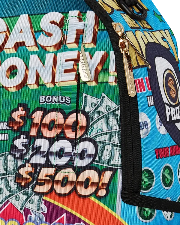 BIG MONEY BIG MONEY BACKPACK (COMES WITH SCRATCH OFF PLAYING CARD)