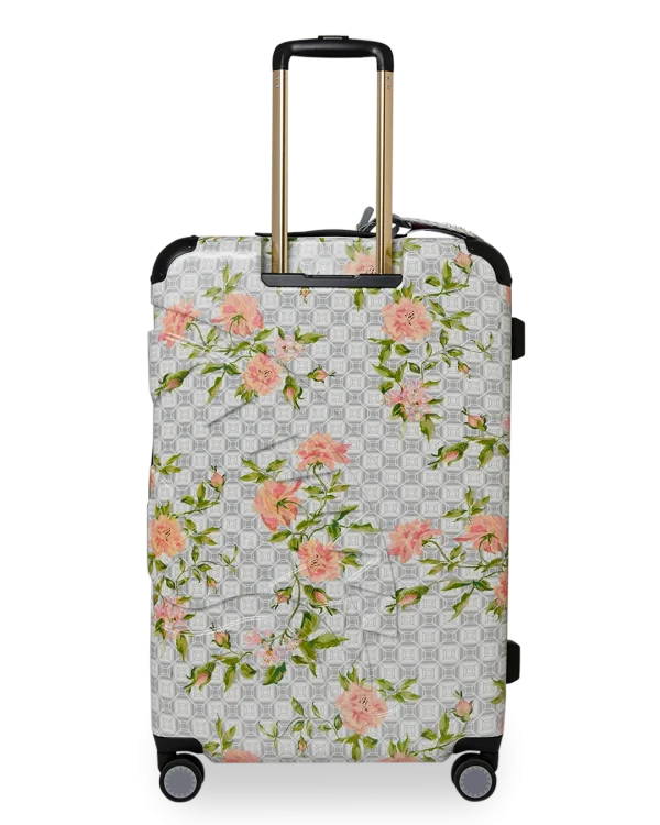 A.I. AFRICAN INTELLIGENCE ELEGANT ENERGY SHARKITECTURE FULL SIZE LUGGAGE - SANDFLOWER COLLAB