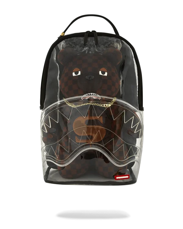 CLEAR BACKPACK - SHARKS IN PARIS BEAR