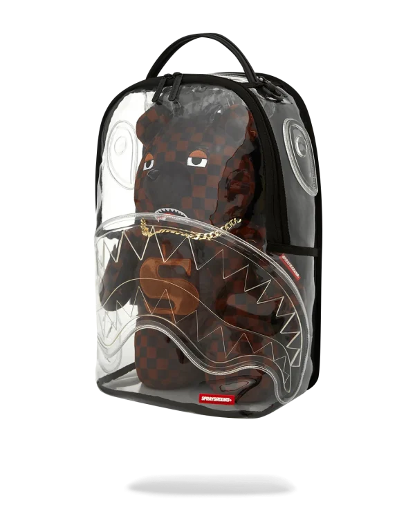 CLEAR BACKPACK - SHARKS IN PARIS BEAR