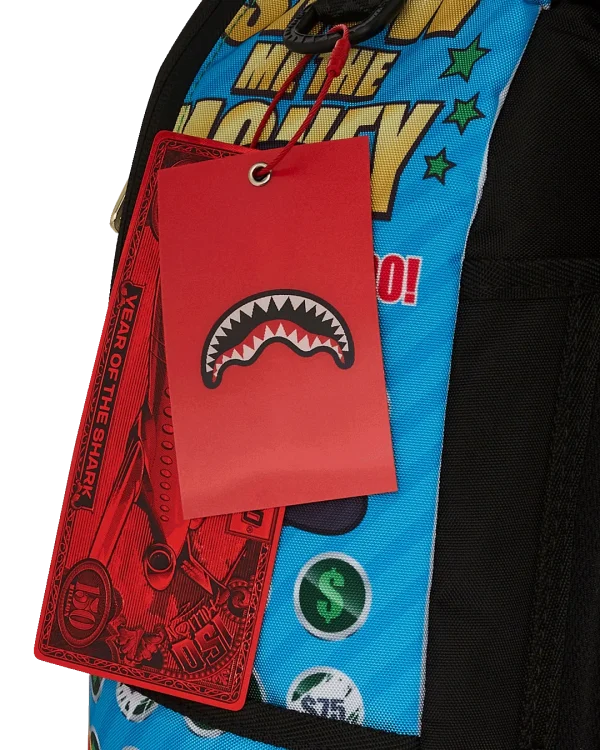BIG MONEY BIG MONEY BACKPACK (COMES WITH SCRATCH OFF PLAYING CARD)